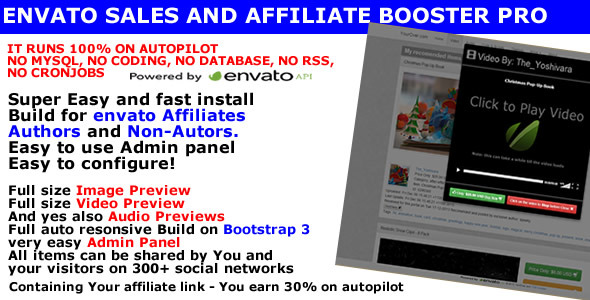 Satış ve Affiliate Booster pro v1.3