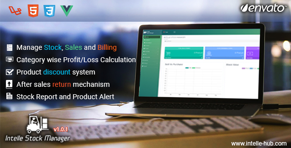 Intelle Stok Yöneticisi