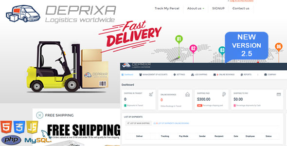 Courier Deprixa – Dünya çapında lojistik v2.5