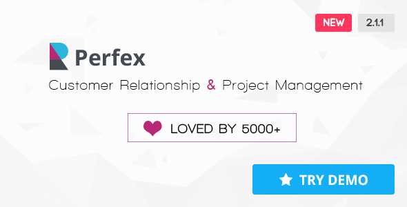 Perfex v2.1.1 – Powerful Open Source CRM
