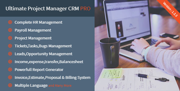 Ultimate Project Manager CRM PRO v1.3.3 – nulled