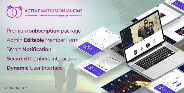 Active Matrimonial CMS v1.5 – nulled