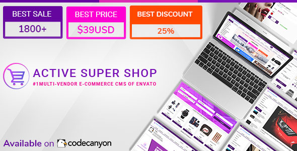 Active Super Shop Multi-vendor CMS v1.5.3 – nulled