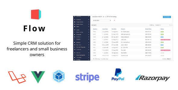 Flow – Simple CRM for Freelancers and Small businesses