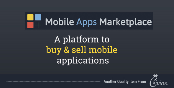 PHP Mobile Apps Marketplace Script