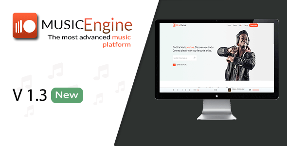 MusicEngine v1.3.1 – Social Music Sharing Platform