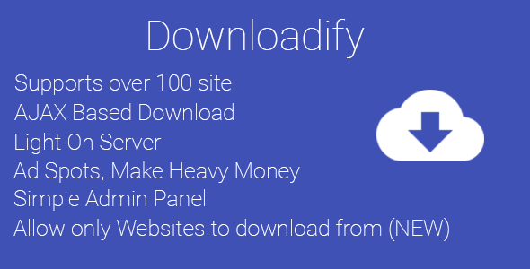 Downloadify – Video Downloader v1.0