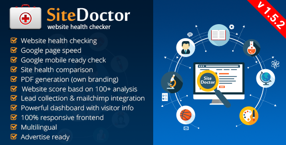 SiteDoctor v1.5.2 – Website Health Checker – nulled