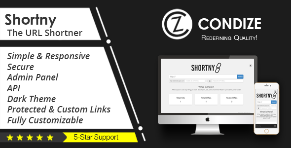 Shortny v2.0.1 – The URL Shortener