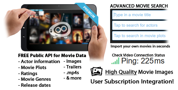 HTML/CSS/PHP/JS Ultimate Movie Scraper Site
