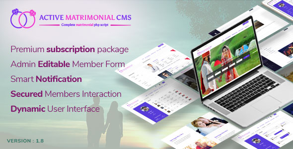 Active Matrimonial CMS v1.8 – nulled