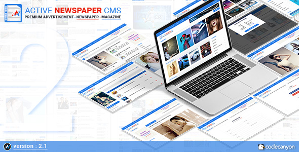 Active Newspaper CMS v2.1 – nulled