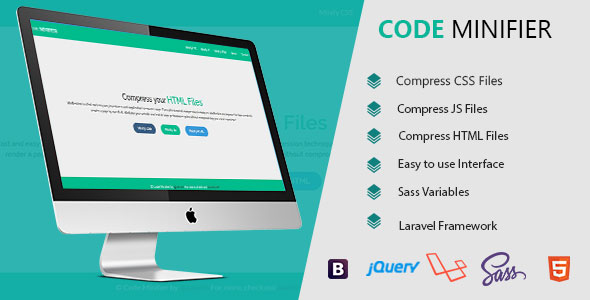 Code Minifier – Compress CSS JS & HTML Files