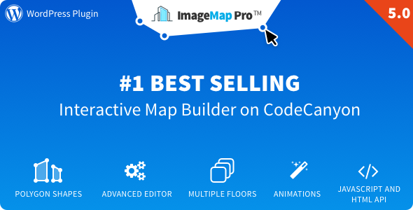 Image Map Pro v5.0 – jQuery SVG Map Builder