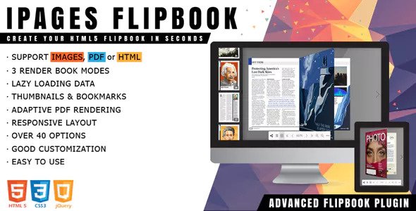 iPages Flipbook v1.3.4 – jQuery Plugin