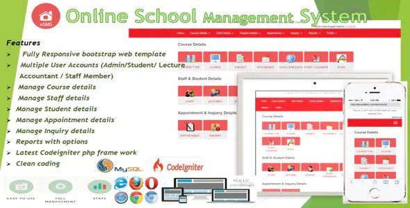 eSMS – Online School Management System