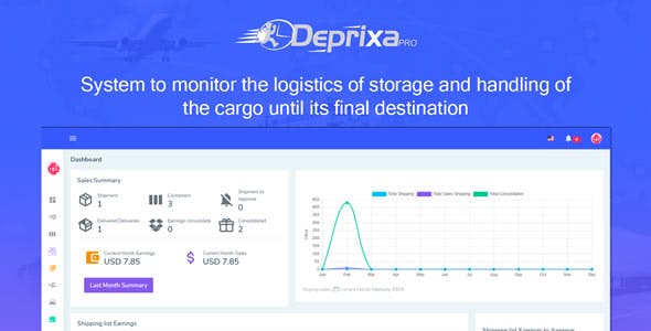 Courier Deprixa Pro v3.2.6.2 – Integrated Web System