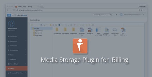iMedia – Media Manager Plugin for iBilling