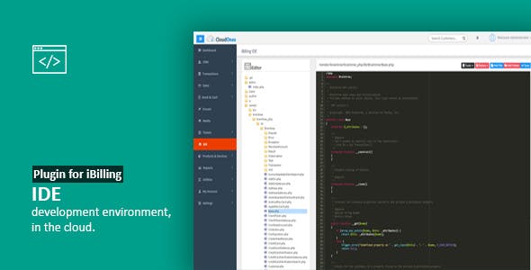 IDE – Plugin for iBilling