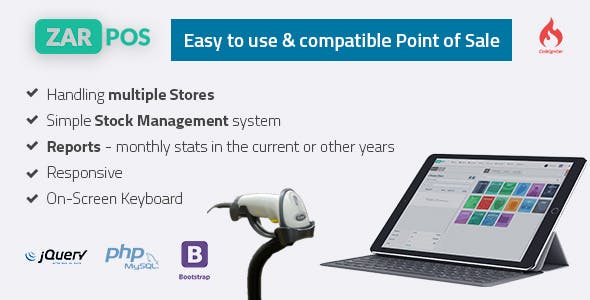 Zar POS v3.0 – point of sale web application