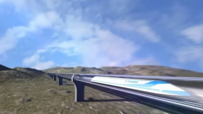  Çin’in uçaklardan hızlı giden “uçan treni” T-Flight’a dair ne biliyoruz?