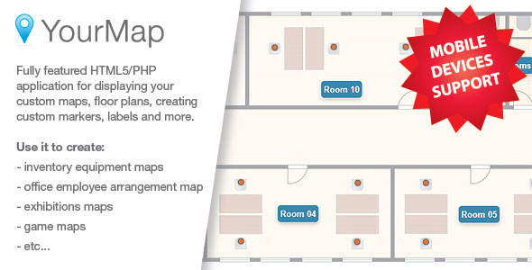 YourMap v1.12.2 – customizable maps with back-end panel