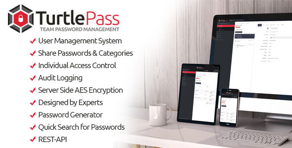 TurtlePass v1.4 – Team Password Manager