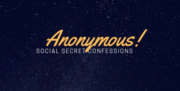 Anonymous – Secret Confessions (25.02.2019)