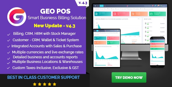Geo POS v4.3 b79 – Point of Sale, Billing and Stock Manager Application
