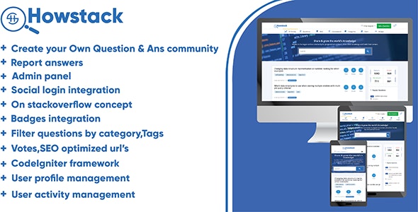 HowStack v1.0 – Questions And Answers Platform