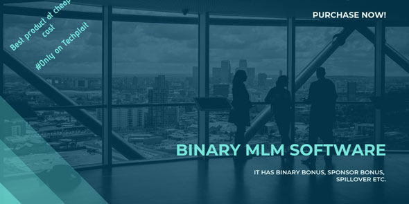 Binary MLM Software – PHP Script
