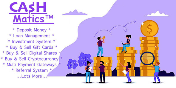 Cash Matics – PHP Script