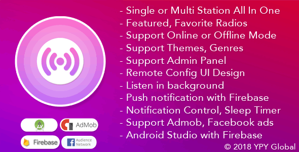 XRadio v3.4 – Best Radio Template For Android