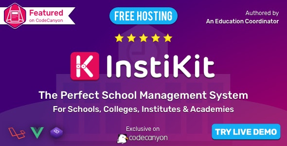 InstiKit School v2.3.0 – School ERP for School, College, Institute and Academy