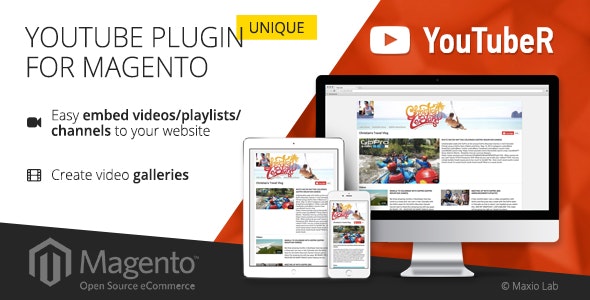 YouTubeR v2.0.4 – unique YouTube video gallery for Magento