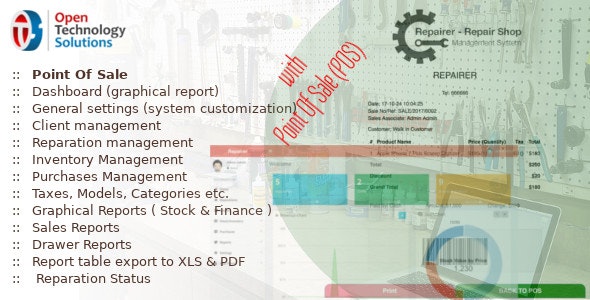 Repairer v3.5 – Repair Shop Management System With Point Of Sale – nulled