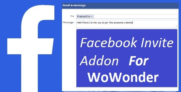Facebook Invite Addon For WoWonder