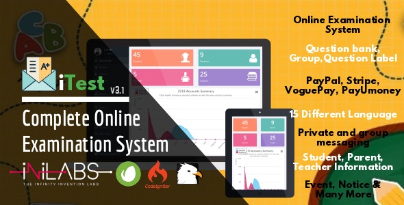 iTest v3.1 – Complete Online Examination System