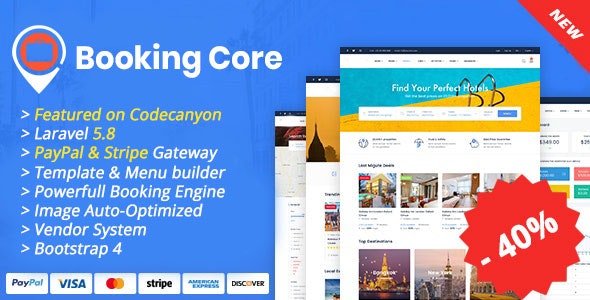 Booking Core v1.5.1 – Ultimate Booking System
