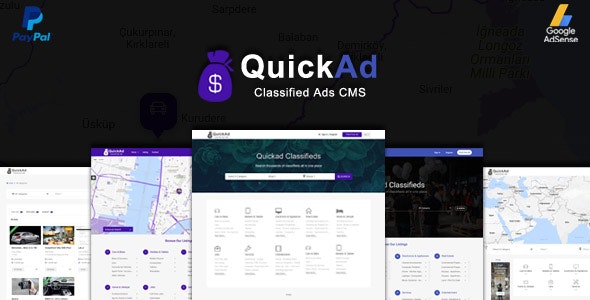 Quickad Classified v8.6 – Classified Ads CMS PHP Script – nulled