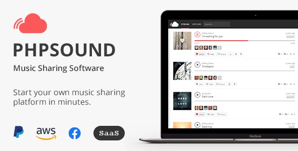 phpSound v6.5.0 – Music Sharing Platform – nulled