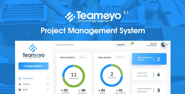Teameyo v2.1 – Project Management System