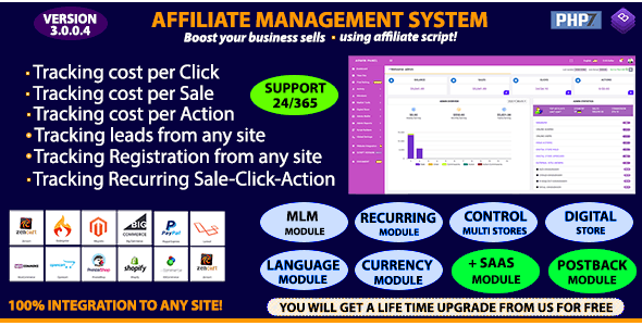 Affiliate Management System v3.0.0.4 – nulled