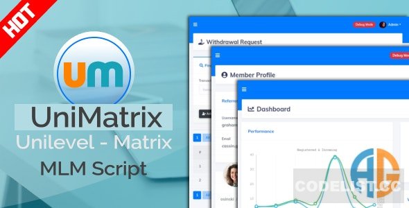 UniMatrix Membership v1.5.0 – MLM Script