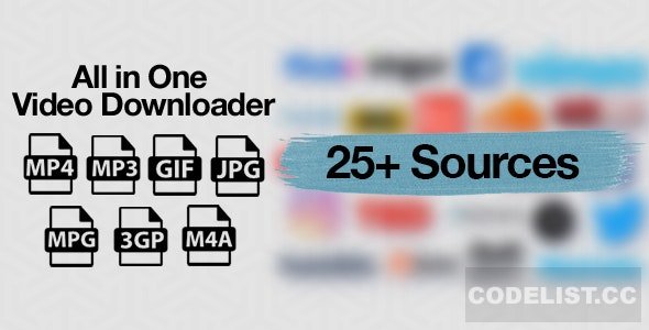 All in One Video Downloader Script v1.14.0 – nulled