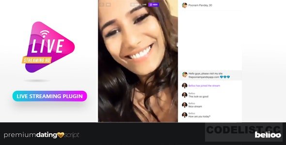 Live Streaming Plugin v1.0 – Belloo Dating Software Live Streaming Plugin v1.0 – Belloo Dating Software