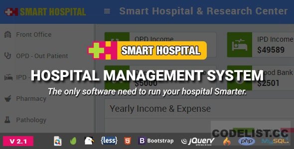 Smart Hospital v2.1 – Hospital Management System – nulled