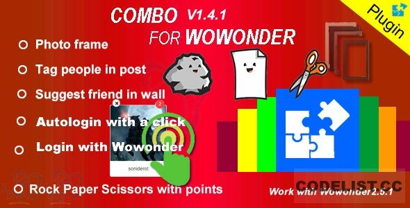 Plugin Combo For Wowonder – 05.05.2020