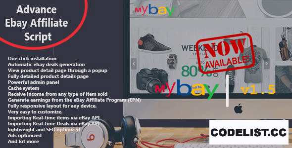 Mybay v1.5 – Fully Automated Advanced eBay Affiliate Script