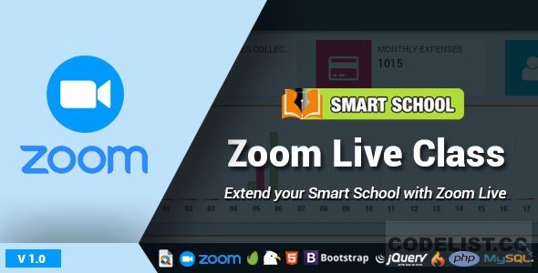Smart School Zoom Live Class v1.0